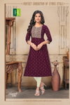 Tamanna Vol 1 By Hirwa Bombay Rayon Naira Cut Plus Size Kurtis Wholesale Shop In Surat
